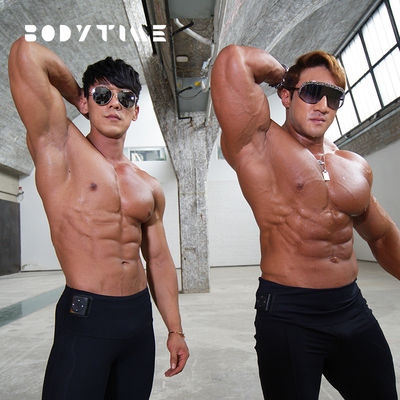 Black MLXL Size Athletic Training Apparel Ems Fitness Machine Smart black technology